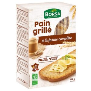 Pains Grillés - Complet 250g x12
