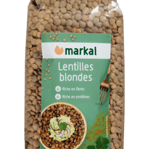 Lentilles blondes 500g x6