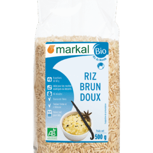 Riz brun doux - glutineux 500g x6
