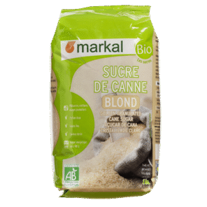 Sucre blond de canne 1kg x6