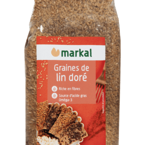Graines de lin doré 250g x6