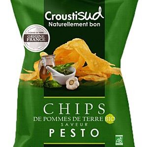 Chips de Pomme de Terre au Pesto 100g x10