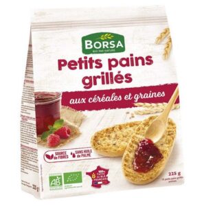 Petits Pains Grillés - Céréales et Graines 225g x12
