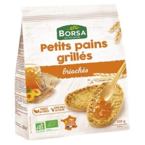 Petits Pains Grillés Briochés 225g x12