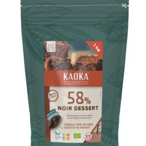 Palets de Chocolat Noir 58% 1kg x6