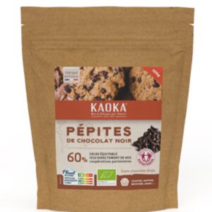 Pépites Noires - 60% de cacao 100g x7