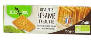 Biscuit petit épeautre sésame 150gr x12