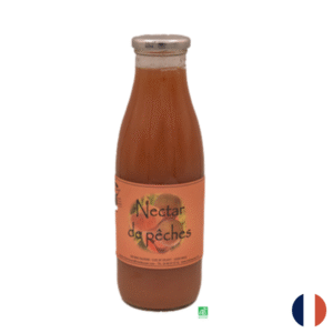 Nectar de peches bouteille verre 75cl x6