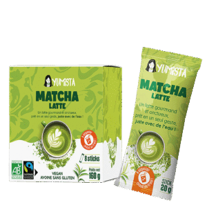 Matcha latte sticks 20gx8 x6