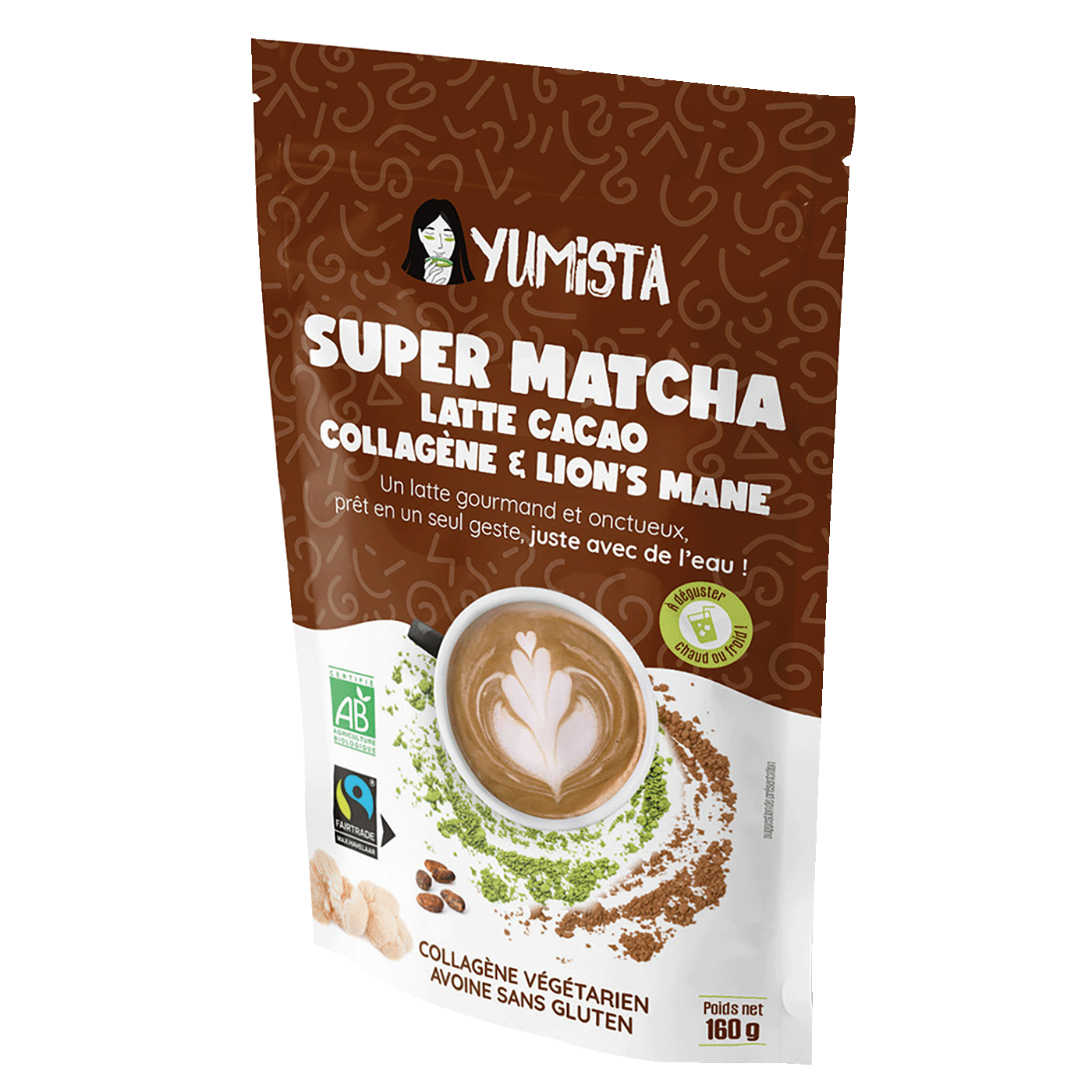 Super Matcha latte cacao 160g x6