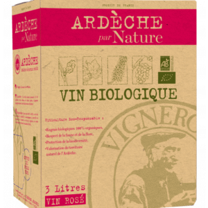 Ardèche par Nature Rosé 3L x4