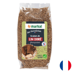 Graines de lin doré françaises 200g x6
