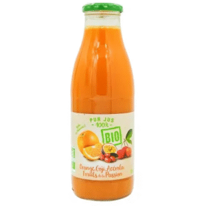 Pur jus d&rsquo;orange goji et acérola BIO btl 75cl x6