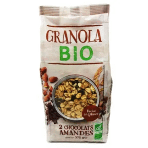 Granola 2 chocolats amandes BIO paquet 375g x6