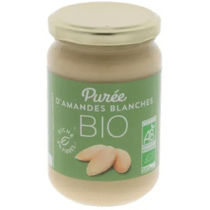 Purée d&rsquo;amande blanche BIO pot 300gr x6