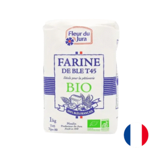 Farine T45 BIO paquet 1kg Fleur du Jura x10