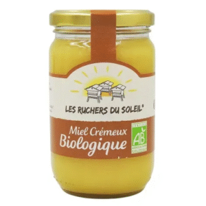 Miel de fleurs crémeux BIO pot 375g x6