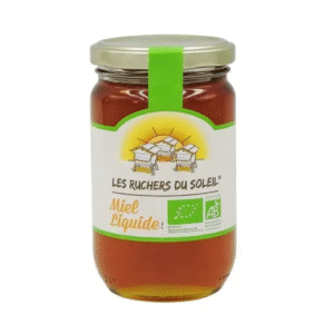Miel de fleurs liquide BIO pot 375g x6