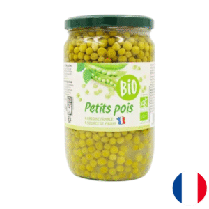 Petits pois BIO France bocal 420g x6