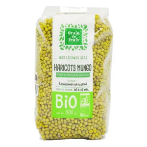 Haricots mungo BIO paquet 500g x15