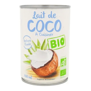 Lait de coco BIO boîte 400ml x12