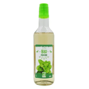 Sirop de menthe BIO bouteille 50cl x6