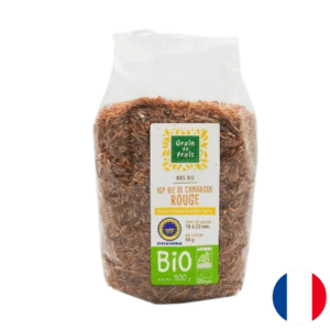 Riz rouge de Camargue IGP BIO 500g x8