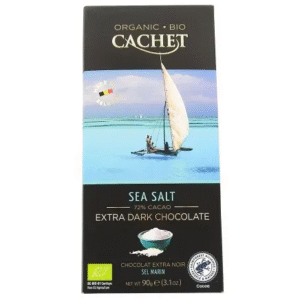 Chocolat noir BIO fleur de sel 90g x12