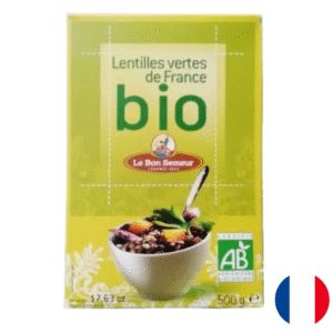 Lentilles vertes de France BIO 500g x10
