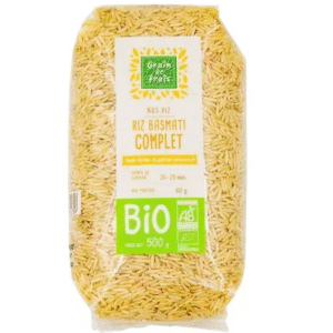 Riz Basmati complet BIO 500g x15