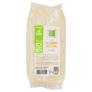 Riz Basmati blanc BIO 500g x12